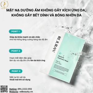 Mặt nạ phục hồi, giảm kích ứng da Rejuran Moisture Treatment Mask