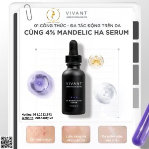 Thành phần chính trong 4% Mandelic HA Serum