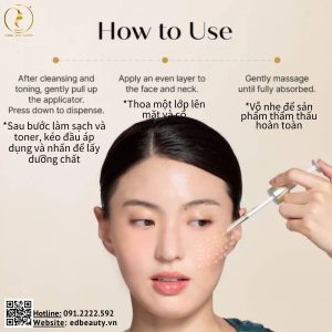 Cách dùng Rejuran Dual Effect Ampoule