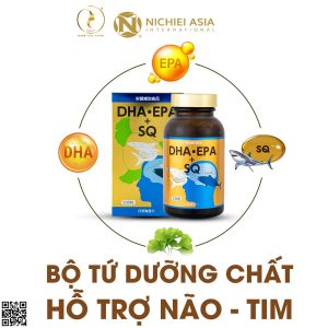 Thành phần viên uống Nichiei Bussan DHA.EPA+SQ