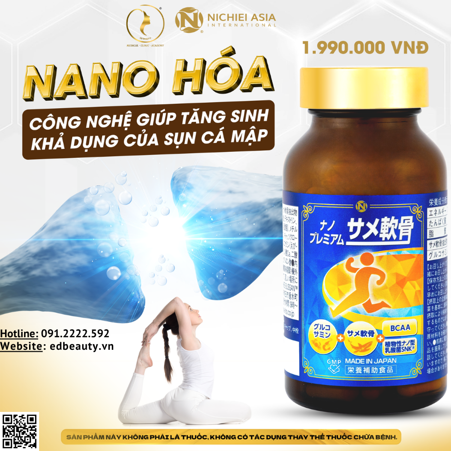 Thành phần sản phẩm Nano Premium Shark Cartilage