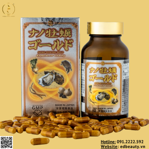 Viên uống cải thiện sinh lý nam Nichiei Bussan Nano Oyster Gold