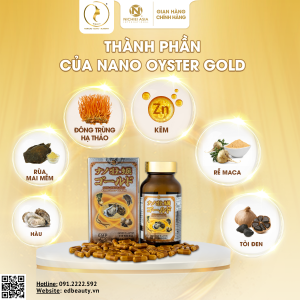 Thành phần của viên uống Nano Oyster Gold