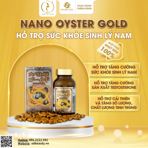 Viên uống cải thiện sinh lý nam Nichiei Bussan Nano Oyster Gold