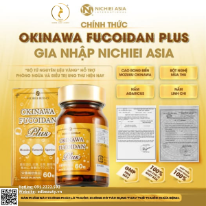 Viên uống hỗ trợ miễn dịch Nichiei Bussan Okinawa Fucoidan Plus