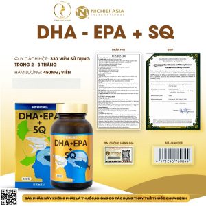 Viên uống DHA.EPA+SQ chính hãng có chứng nhận