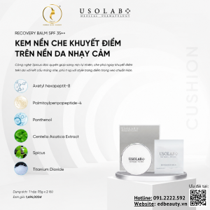 Thành phần sản phẩm Usolab Recovery Balm SPF35+++