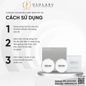 Cách dùng Usolab Recovery Balm SPF35+++