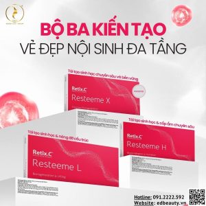 Dung dịch HA Trehalose tái tạo da chuyên sâu RetixC Resteeme X - Ảnh 4