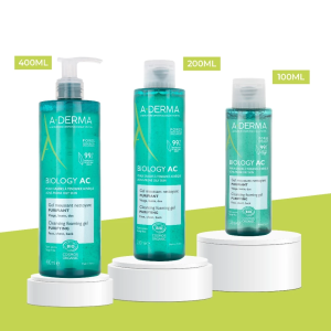 Gel rửa mặt cho da dầu mụn A-Derma Biology AC Foaming Gel