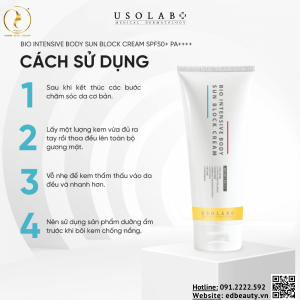 Thành phần Usolab Bio Intensive Body Sun Block