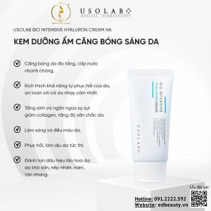 Kem dưỡng ẩm phục hồi da Usolab Bio Intensive Hyaluron Cream