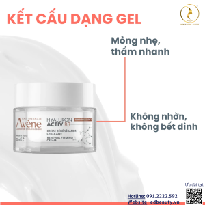 Kem dưỡng ban ngày Avene Hyaluron Activ B3 Renewal Firming Cream