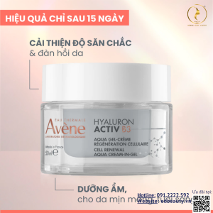 Kem dưỡng ban ngày Avene Hyaluron Activ B3 Renewal Firming Cream