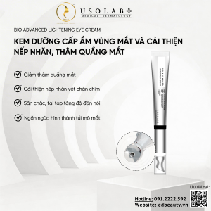 Kem dưỡng giảm quầng thâm bọng mắt Usolab Bio Advanced Lightening Eye Cream