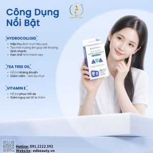 Thành phần nổi bật của Trioderma Acne Patch Day & Night