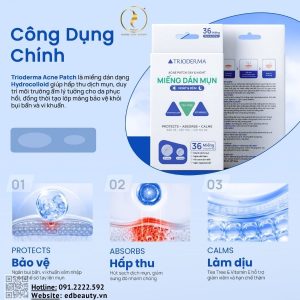 Thành phần nổi bật của Trioderma Acne Patch Day & Night