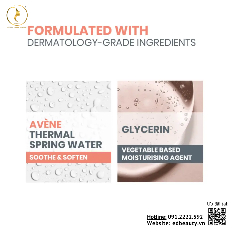 Thành phần Avène Makeup Removing Micellar Water
