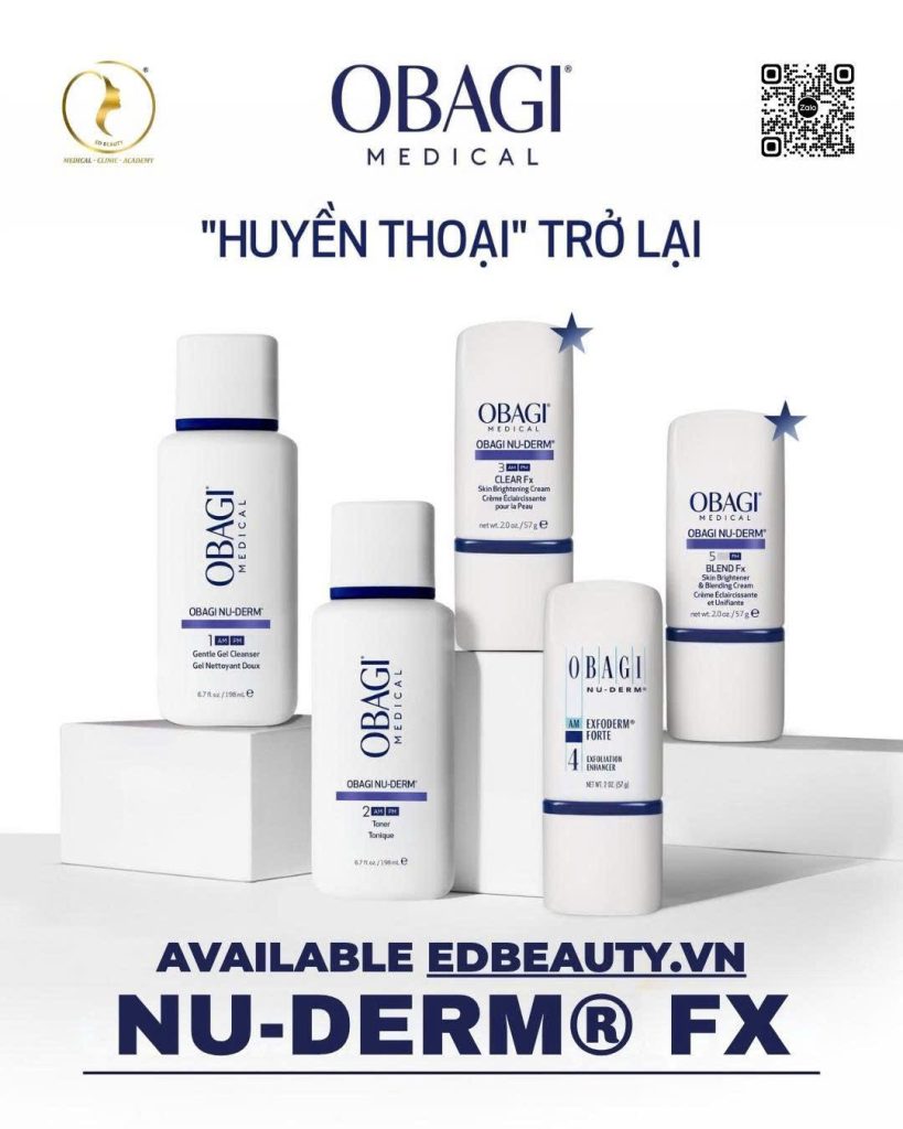 Obagi Nu-Derm® FX 2026 Bao bì mới, công thức cải tiến mới