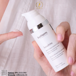 Sữa dưỡng sáng da ban đêm Ivatherm Ivawhite Whitening Night Fluid