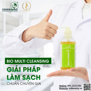 Sữa rửa mặt dịu nhẹ Geneworld Bio Multi Cleansing