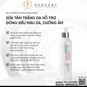 Sữa tắm tẩy da chết Usolab Bio Intensive Exfoliating Wash (2)