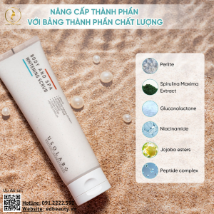 Thành phần sản phẩm Usolab Body And Spa Whitening Scrub