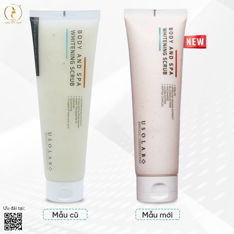Tẩy tế bào chết Usolab Body And Spa Whitening Scrub