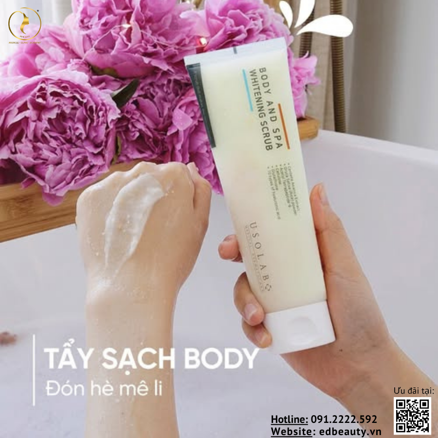 Tẩy tế bào chết Usolab Body And Spa Whitening Scrub