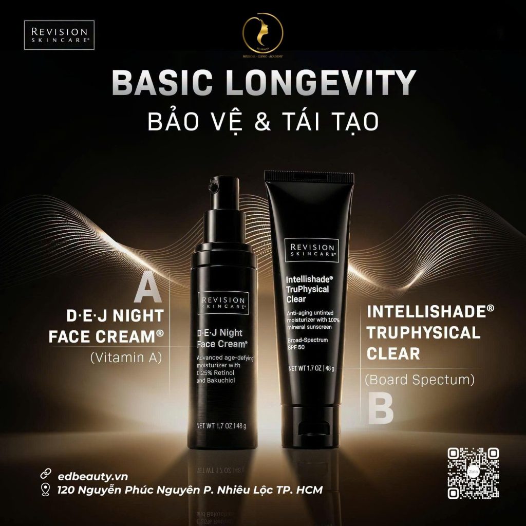 Triết lý ABC+E của Revision Skincare Hướng đến trẻ hóa màng đáy D.E.J®