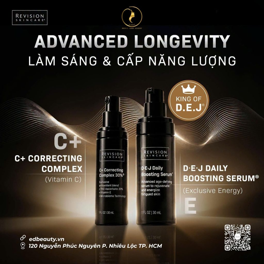 Triết lý ABC+E của Revision Skincare Hướng đến trẻ hóa màng đáy D.E.J®