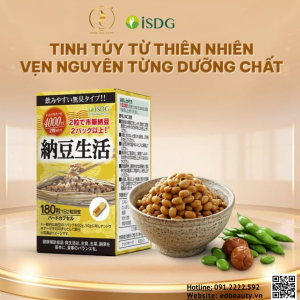 Viên uống hỗ trợ tim mạch, não bộ iSDG Natto Life