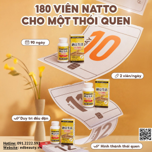 Ưu điểm nổi bật của viên uống iSDG Natto Life