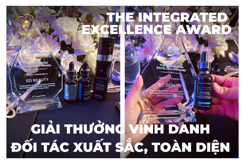 ED Beauty chính thức được SkinCeuticals xướng tên và trao tặng giải thưởng "The Integrated Excellence Award"