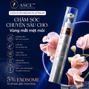 Kem Exosome dưỡng mắt ASCE Plus XO-Eyecream Platinum