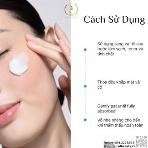 Cách dùng Kem c-PDRN®dưỡng phục hồi da Rejuran Nutritive Cream