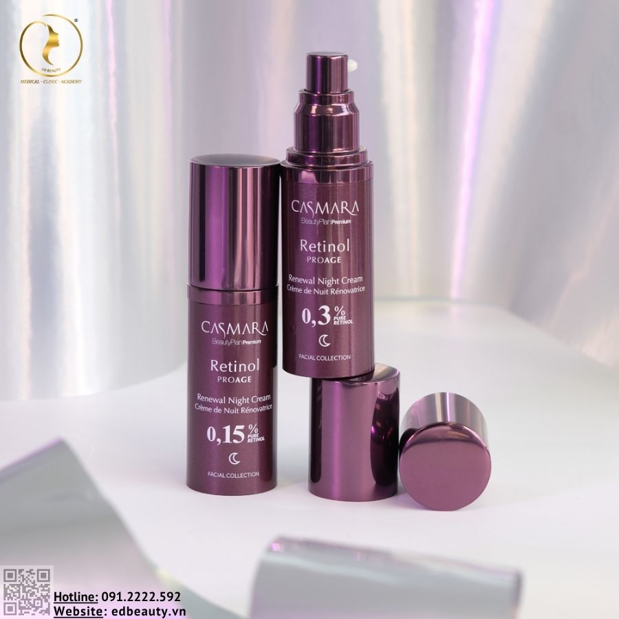 Kem dưỡng trẻ hóa da Casmara Retinol Proage Renewal Night Cream