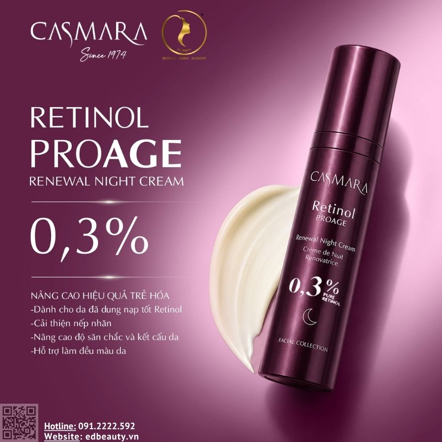 Hiệu quả khi dùng Casmara Retinol