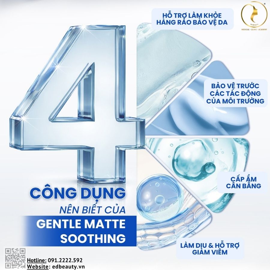 Công dụng của Lotion Gentle Matte Soothing