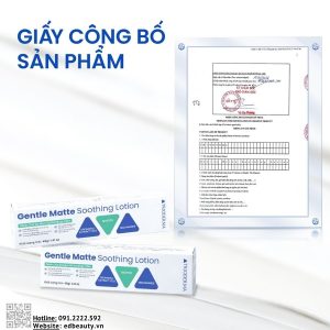 Gentle Matte Soothing Lotion hỗ trợ chăm sóc da dầu mụn