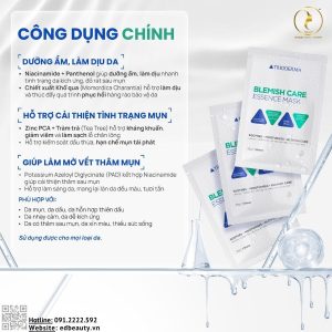 Lợi ích khi dùng mặt nạ Trioderma Blemish Care Essence Mask