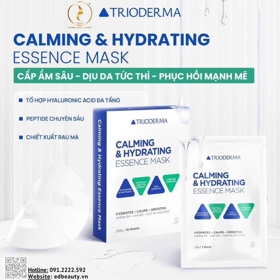 Hiệu quả khi dùng Calming & Hydrating Essence Mask