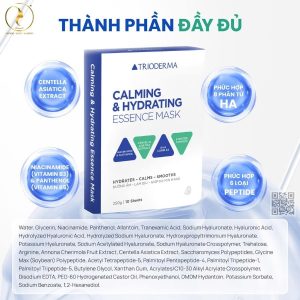 Hiệu quả khi dùng Calming & Hydrating Essence Mask