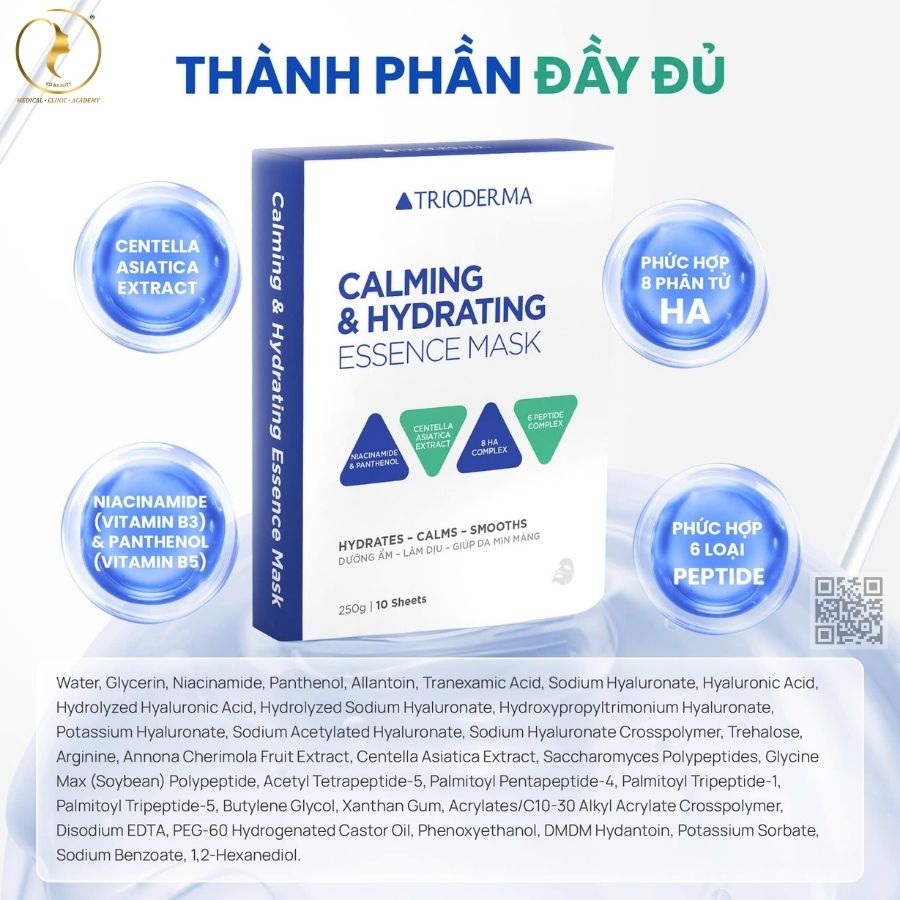 Hiệu quả khi dùng Calming & Hydrating Essence Mask