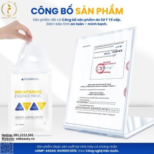 mask dưỡng trắng sáng da Trioderma