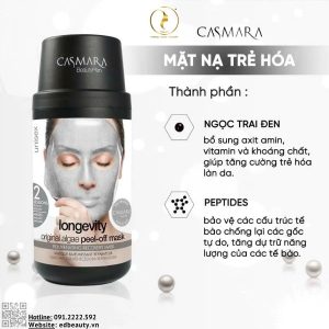 Hiệu quả Casmara Longevity Algae Peel-Off Mask