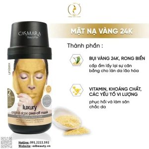 Thành phần mặt nạ Casmara Luxury