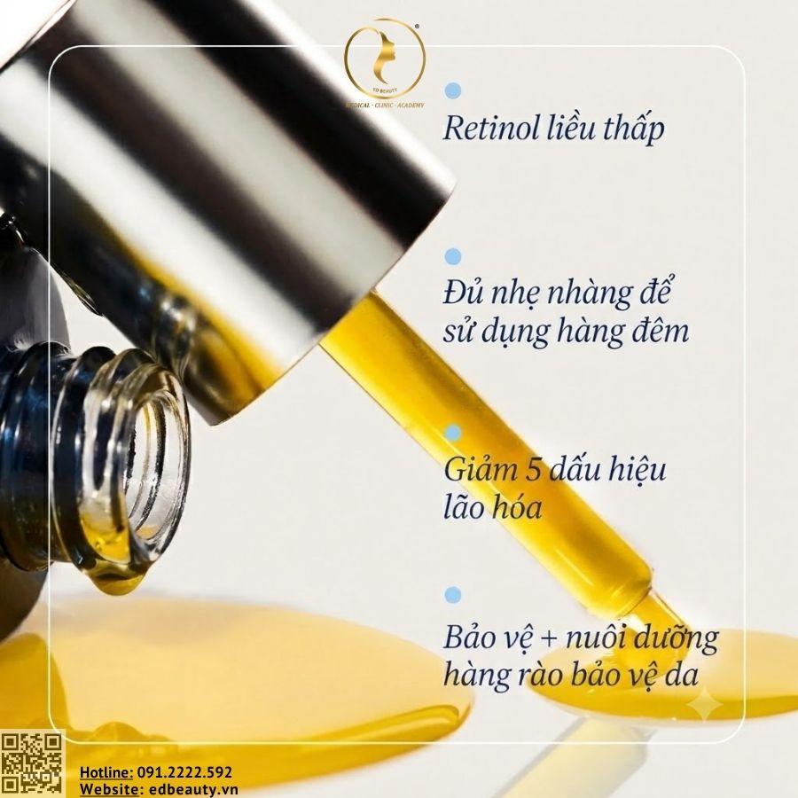 Thành phần serum Pure Liquid Retinol 0.1%
