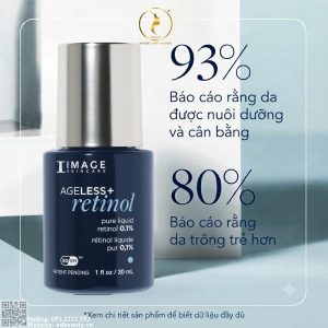 Serum trẻ hóa da nhạy cảm Image Skincare Ageless+ Retinol Pure Liquid 0.1%