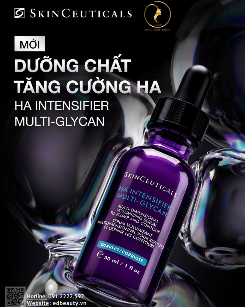 Skinceuticals HA Intensifier mới Công nghệ Multi-Glycan đột phá cho làn da căng trẻ